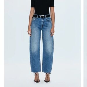 NWT Pistola WES HIGH RISE BARREL JEAN - SPECTACLE